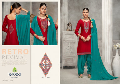 Patiala House Vol 102 Kessi Fabrics Salwar Suits Wholesaler