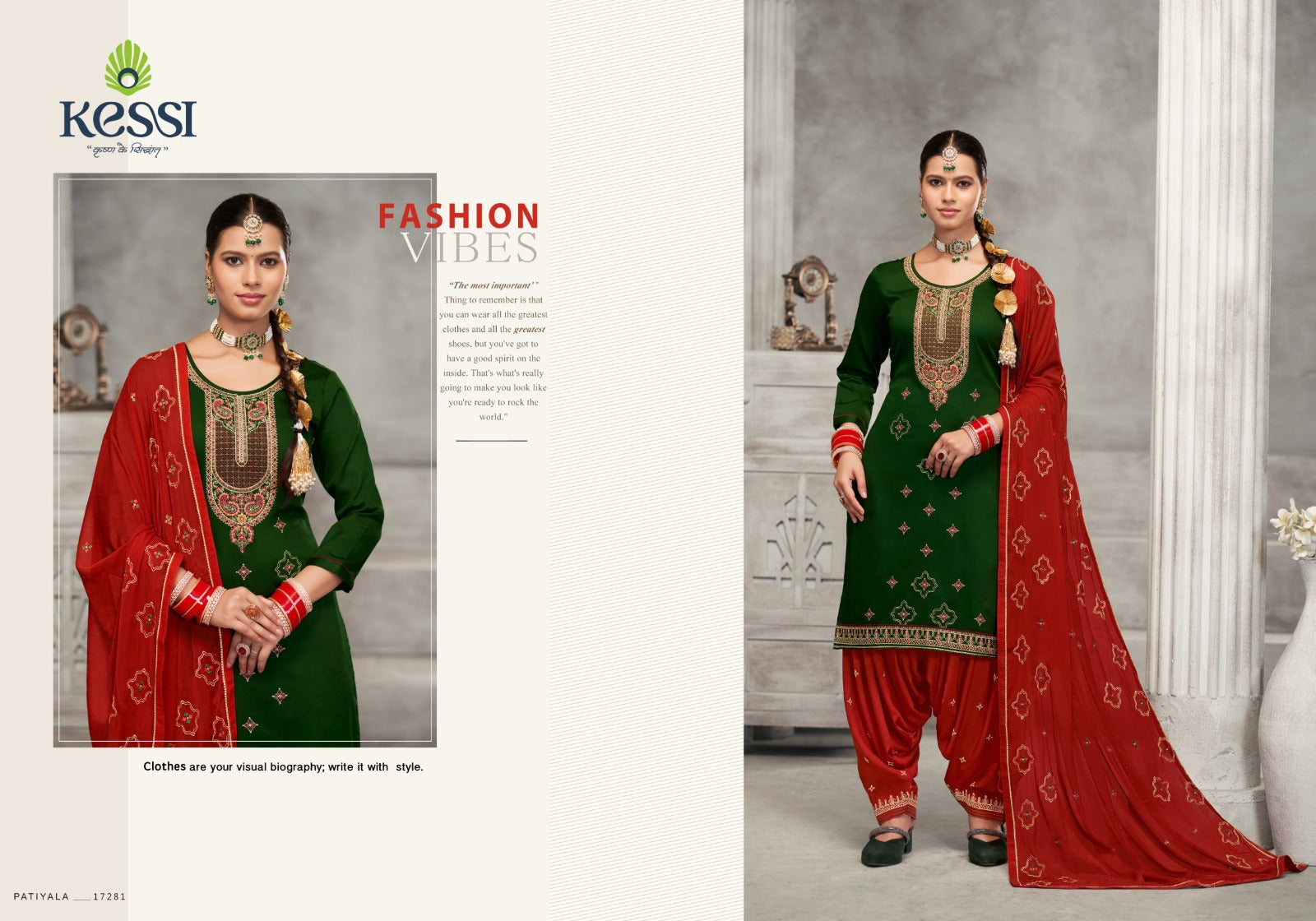 Patiala House Vol 102 Kessi Fabrics Salwar Suits Wholesaler