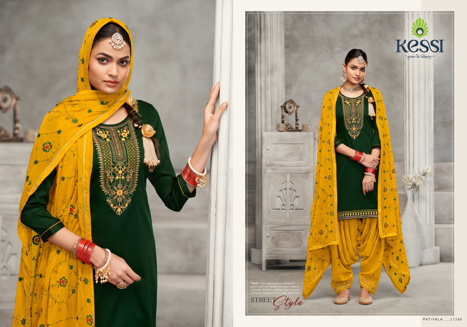 Patiala House Vol 102 Kessi Fabrics Salwar Suits Wholesaler