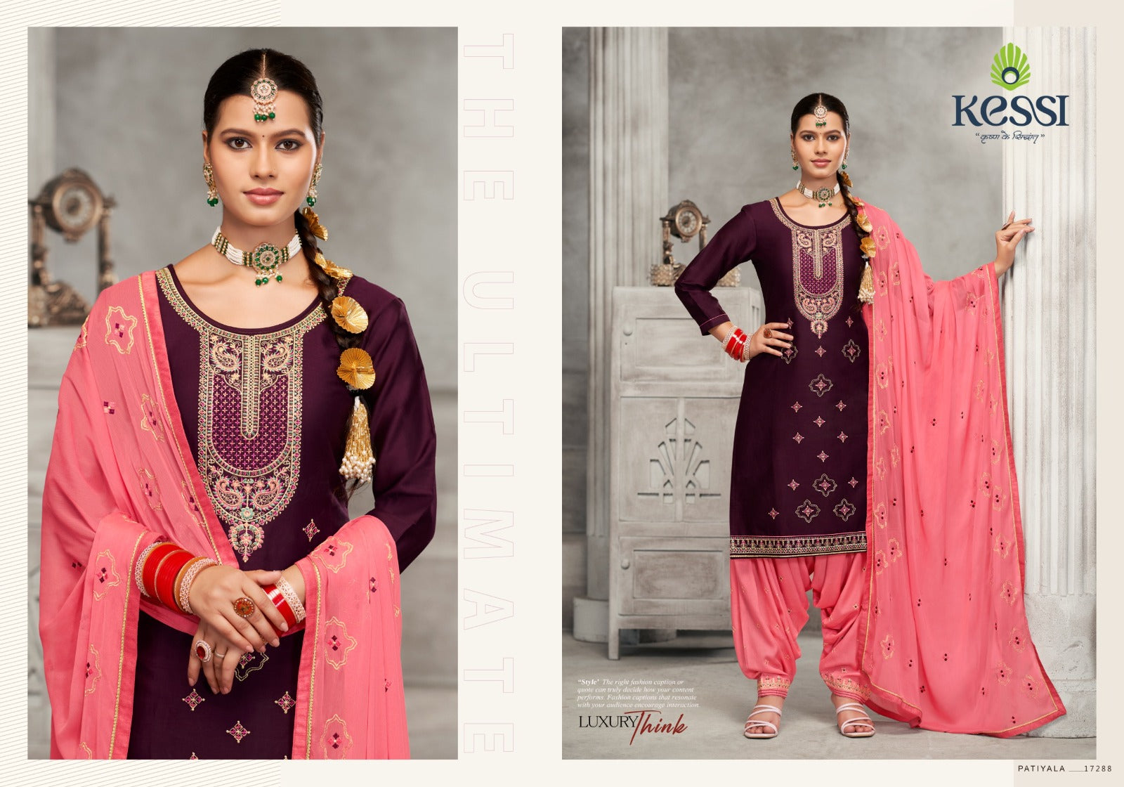 Patiala House Vol 102 Kessi Fabrics Salwar Suits Wholesaler