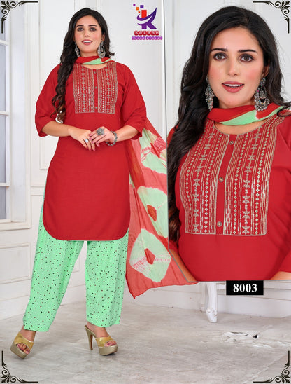 Patiala Kudi Mlm Kalash Lifestyle Rayon 14Kg Readymade Salwar Suits Wholesaler