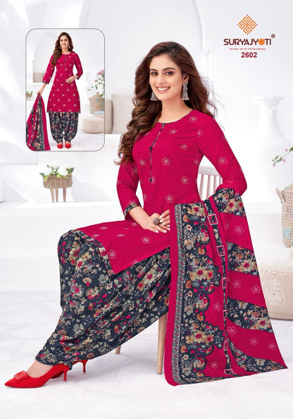 Patiala Kudi Vol 26 Suryajyoti Pure Cotton Cotton Dress Material Manufacturer