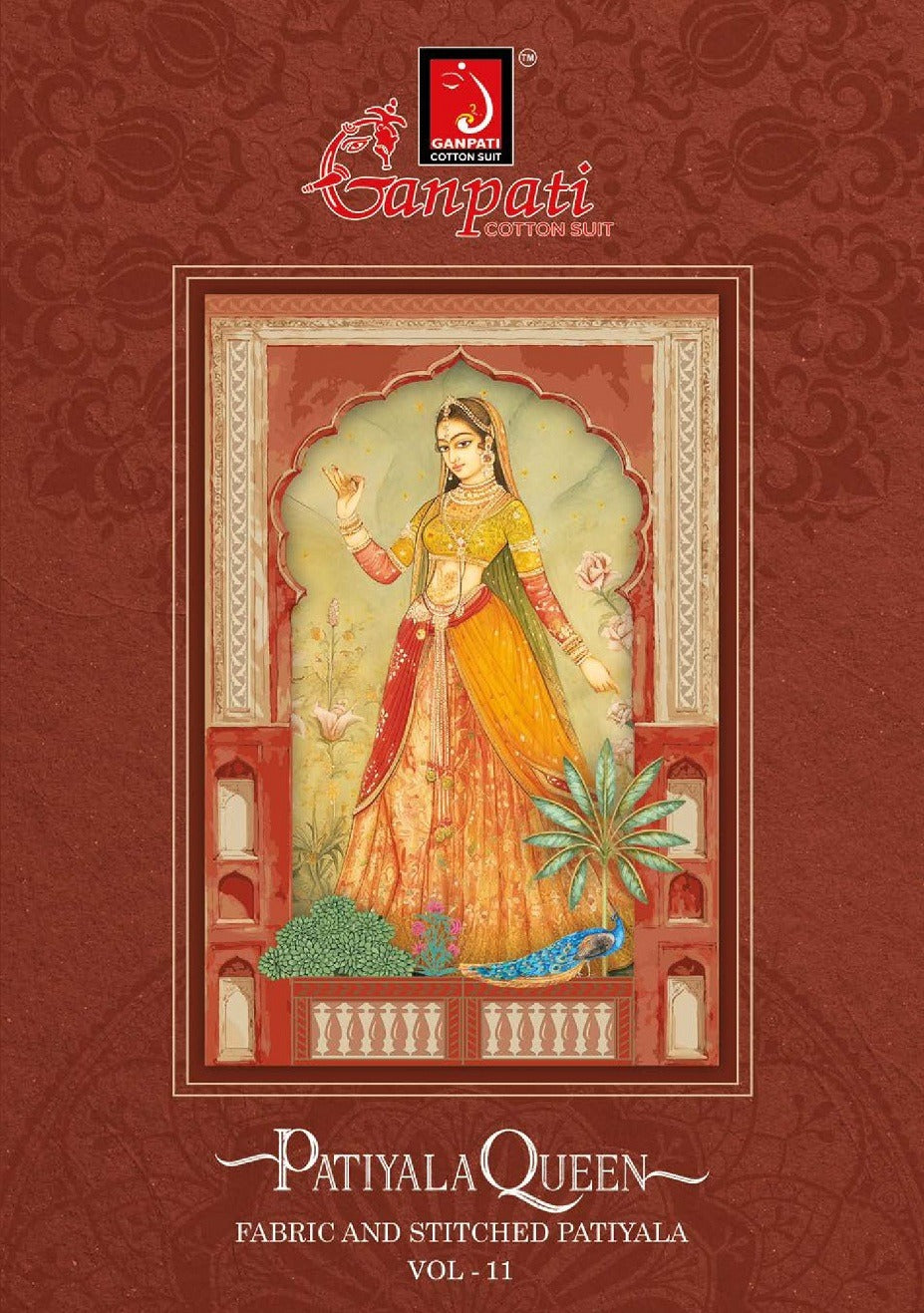 Patiyala Queen Vol 11 Ganpati Cotton Readymade Salwar Suits Manufacturer Ahmedabad