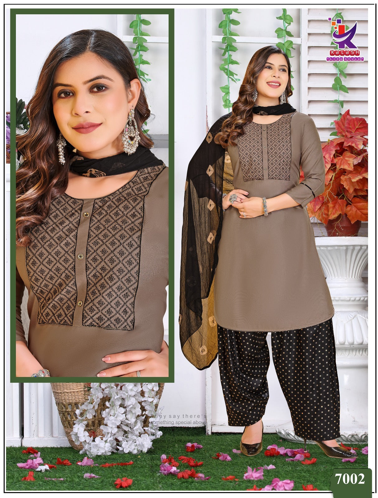 Patiyala Rani 2 Mlm Kalash Lifestyle Rayon 14Kg Readymade Salwar Suits Manufacturer Ahmedabad