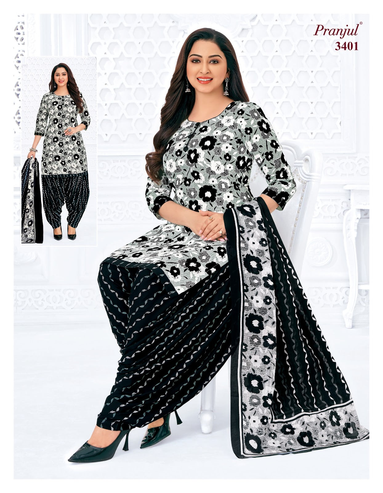 Patiyala Vol Nx Pranjul Cotton Dress Material Exporter