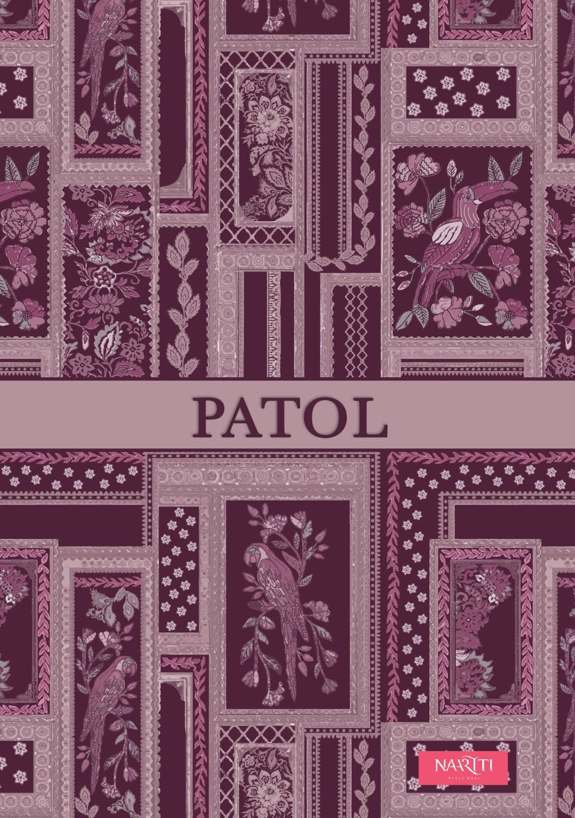 Patol Naariti Pure Muslin Pant Style Suits Wholesale Price