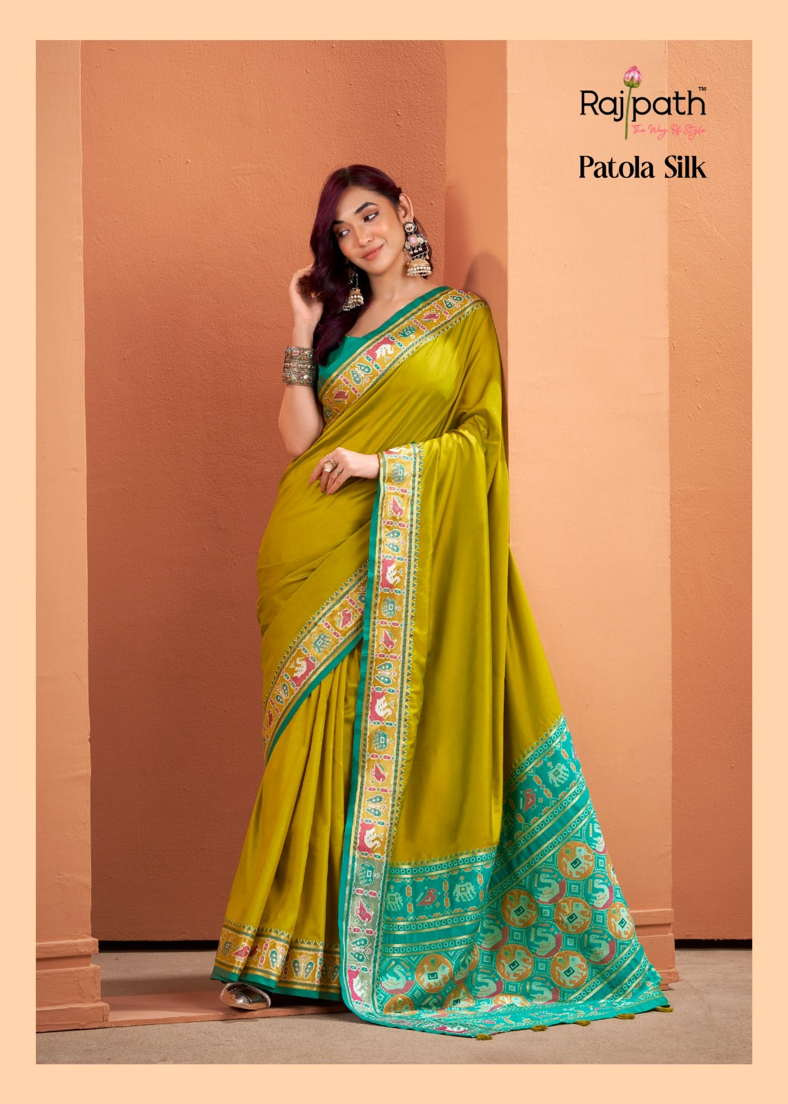 Patola Silk Rajpath Silk Sarees Manufacturer Gujarat