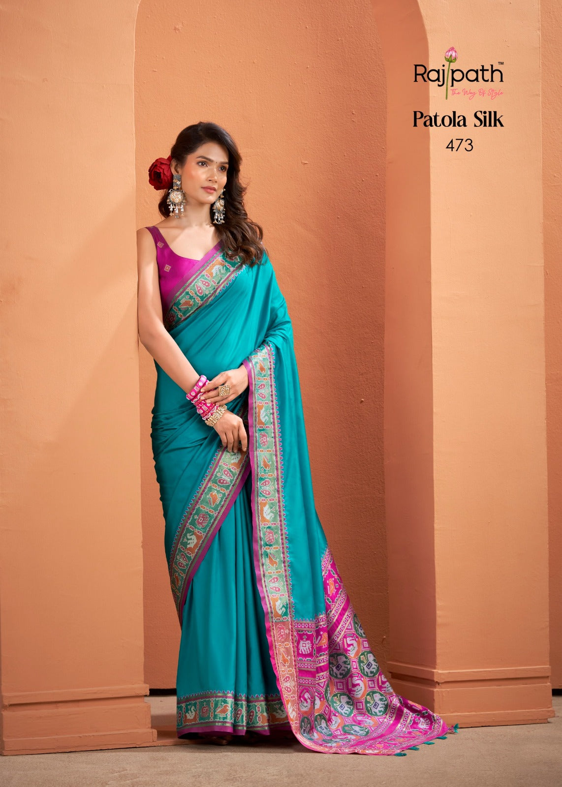 Patola Silk Rajpath Silk Sarees Manufacturer Gujarat