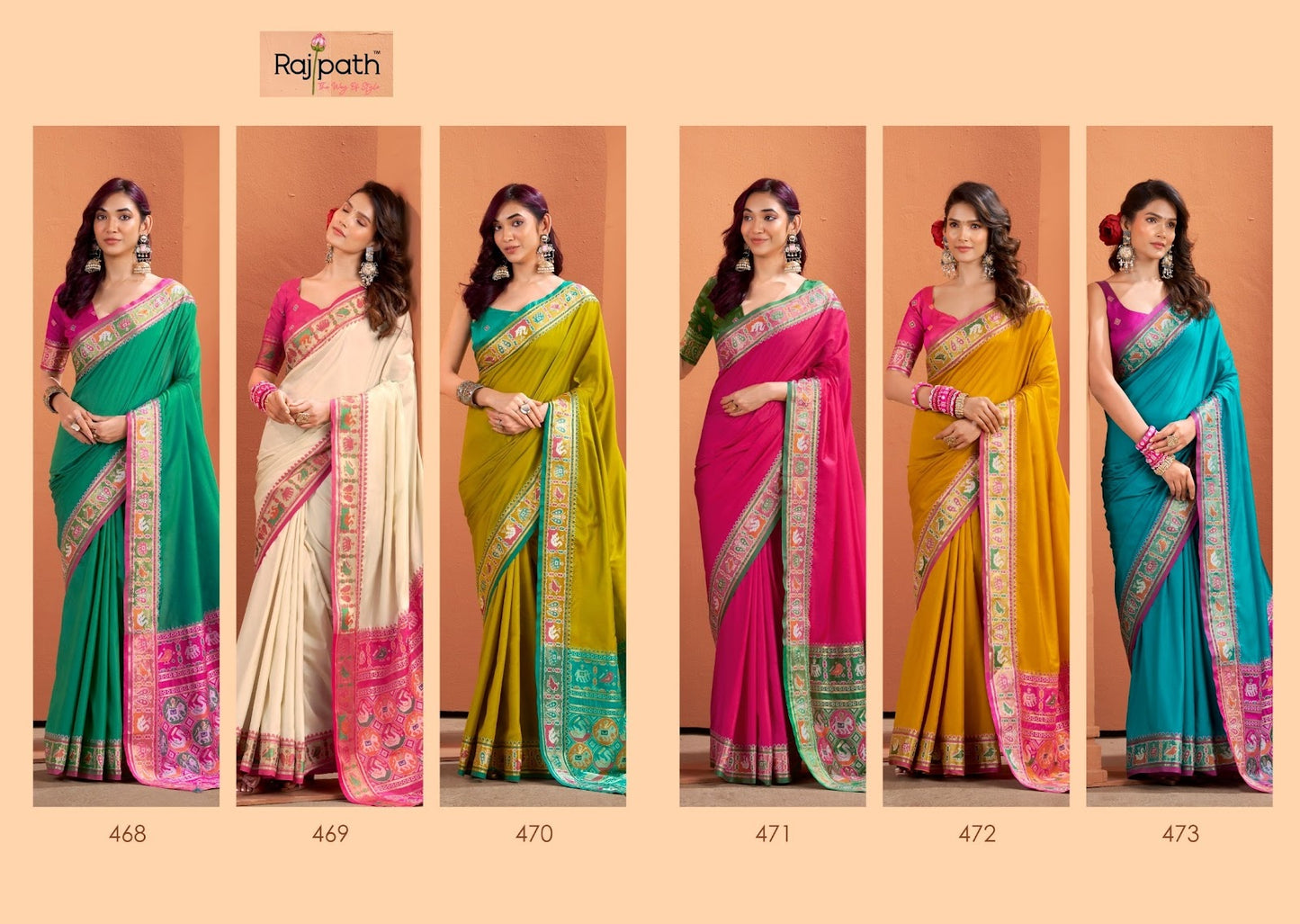 Patola Silk Rajpath Silk Sarees Manufacturer Gujarat