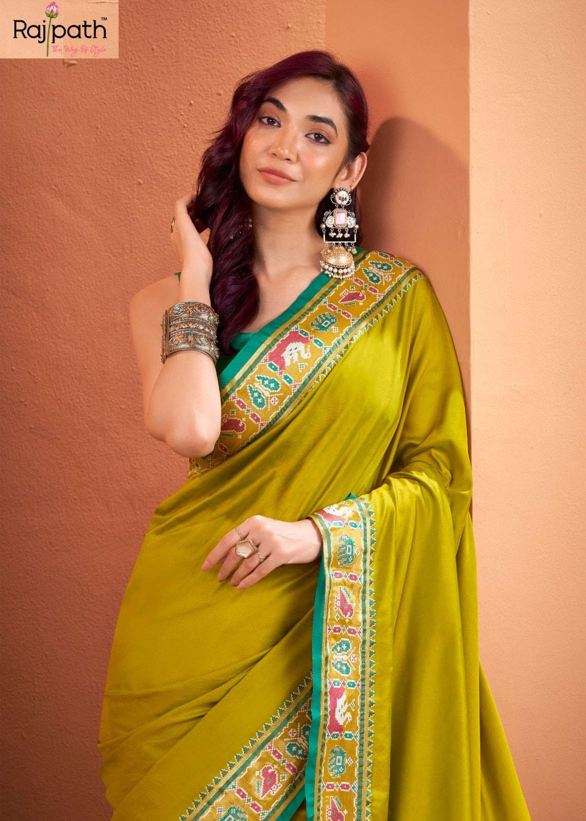 Patola Silk Rajpath Silk Sarees Manufacturer Gujarat