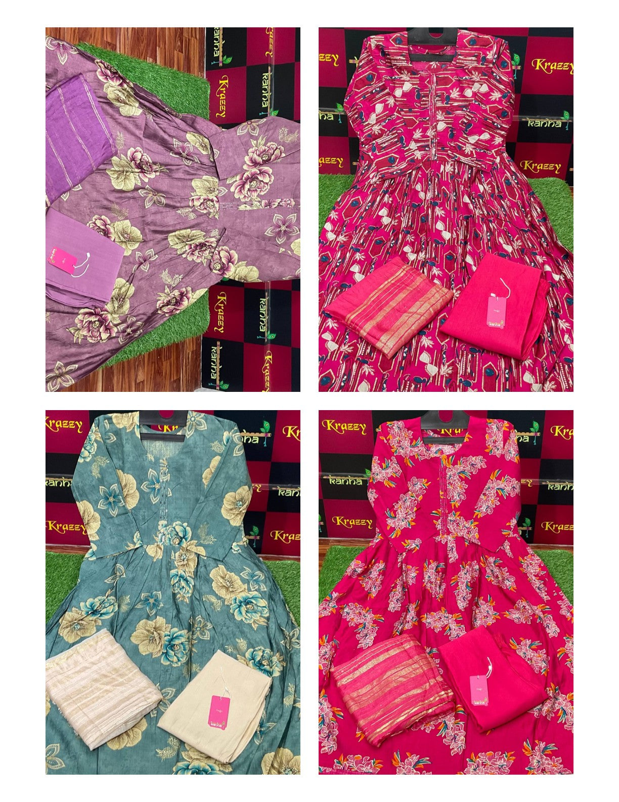 Patola With Pocket 3110 Kanha Vatican Readymade Pant Style Suits Wholesale Price