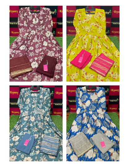 Patola With Pocket 3110 Kanha Vatican Readymade Pant Style Suits Wholesale Price