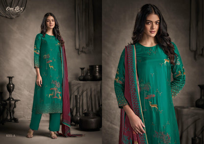 Pavika Omtex Silk Pant Style Suits Manufacturer Ahmedabad