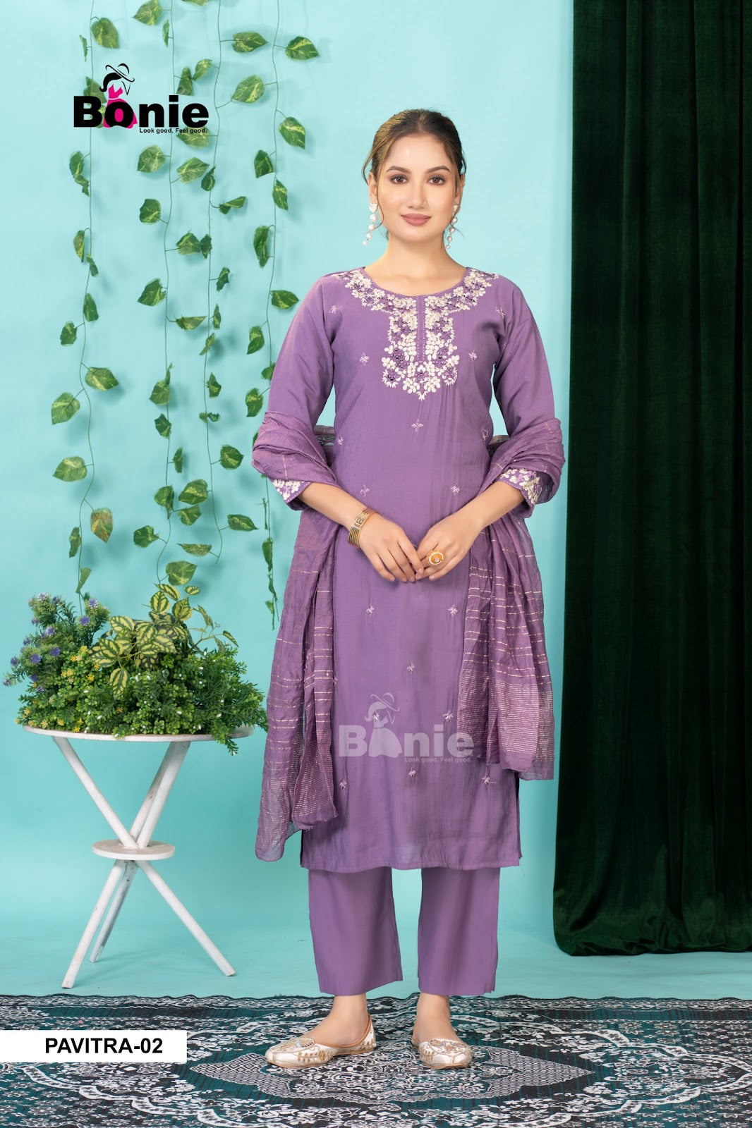 Pavitra Vol 3 Bonie Pv Readymade Pant Style Suits Exporter Gujarat