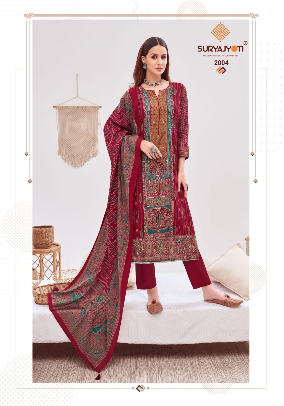 Payal Advance Vol 2 Suryajyoti Pure Modal Pant Style Suits Supplier Gujarat