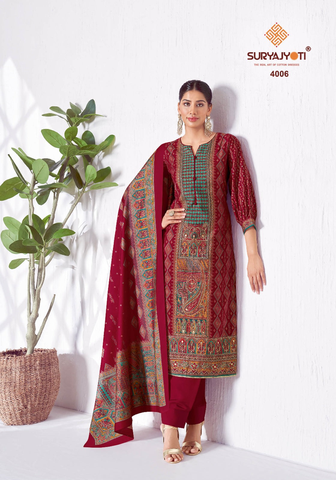 Payal Advance Vol 4 Suryajyoti Modal Silk Readymade Pant Style Suits Wholesaler Gujarat