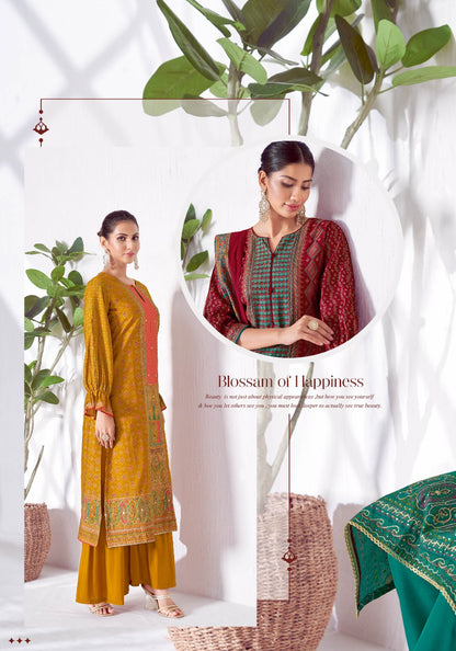 Payal Advance Vol 4 Suryajyoti Modal Silk Readymade Pant Style Suits Wholesaler Gujarat