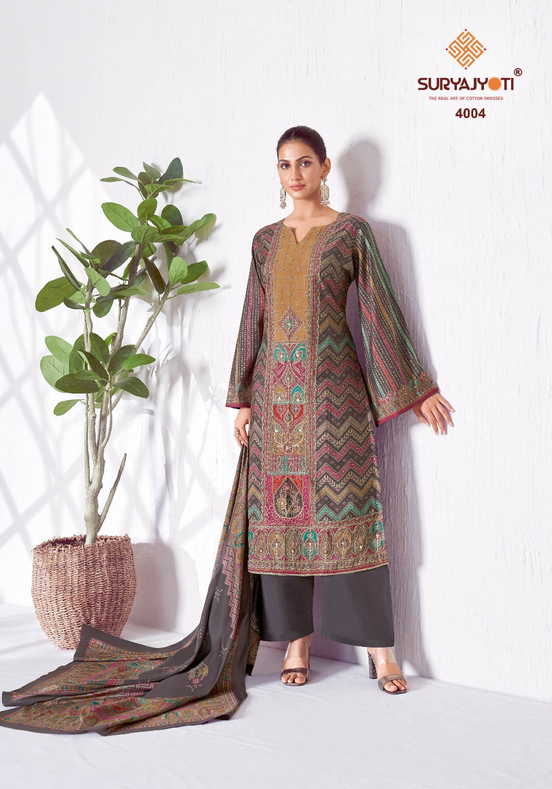 Payal Advance Vol 4 Suryajyoti Modal Silk Readymade Pant Style Suits Wholesaler Gujarat