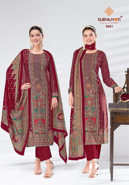 Payal Advance Vol 8 Suryajyoti Modal Plazzo Style Suits Manufacturer