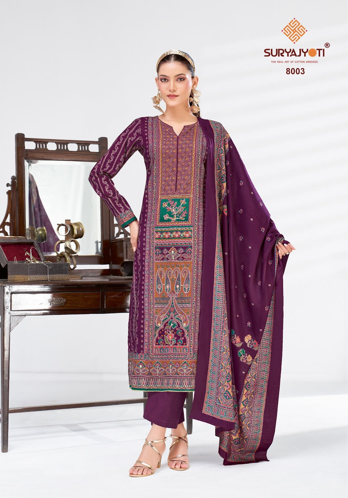 Payal Advance Vol 8 Suryajyoti Modal Plazzo Style Suits Manufacturer