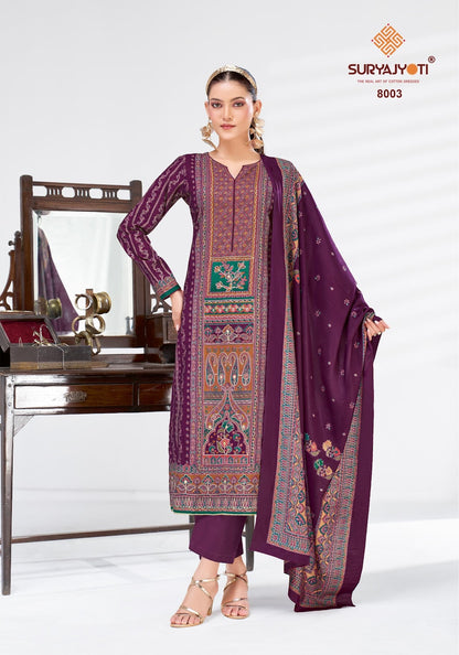 Payal Advance Vol 8 Suryajyoti Modal Plazzo Style Suits Manufacturer