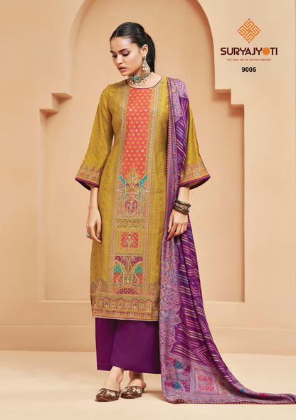 Payal Advance Vol 9 Suryajyoti Modal Pant Style Suits Wholesale Price