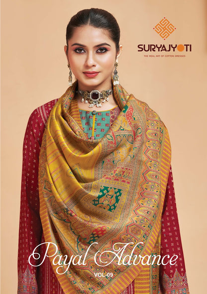 Payal Advance Vol 9 Suryajyoti Modal Pant Style Suits Wholesale Price