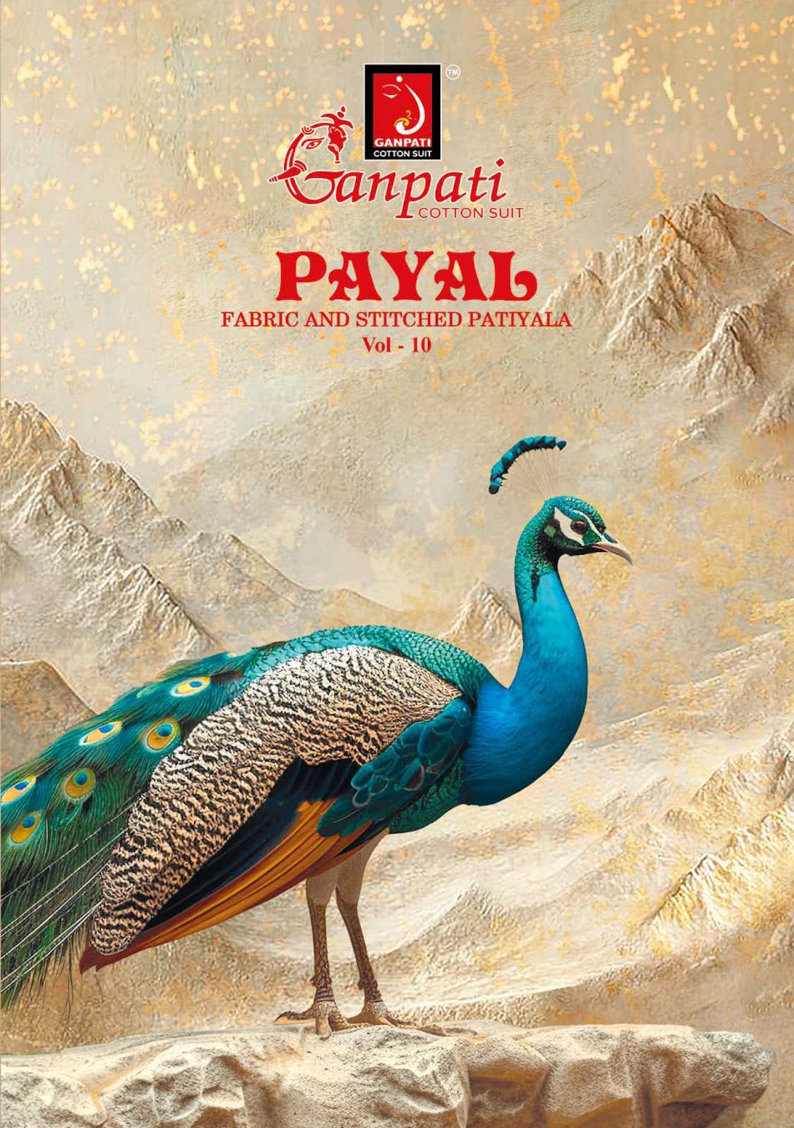 Payal Patiyala Vol 10 Ganpati Cotton Readymade Suits Wholesale Price