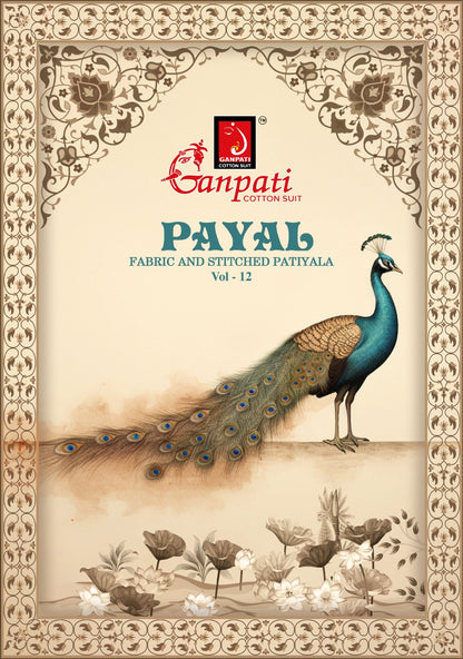 Payal Vol 12 Ganpati Cotton Dress Material Supplier