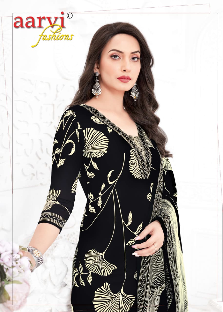 Payal Vol 1 Aarvi Fashions Readymade Cotton Pant Suits Exporter India