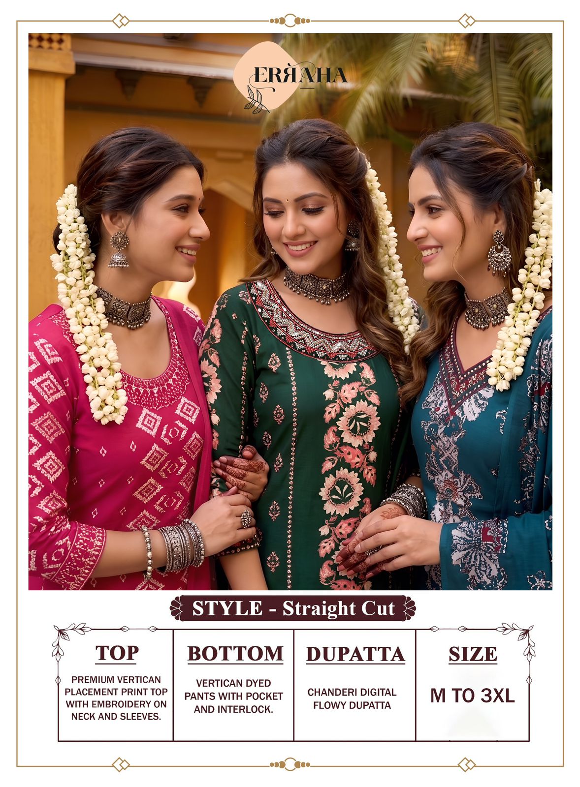 Payal Vol 1 Erraha Vetican Readymade Pant Style Suits Exporter Ahmedabad