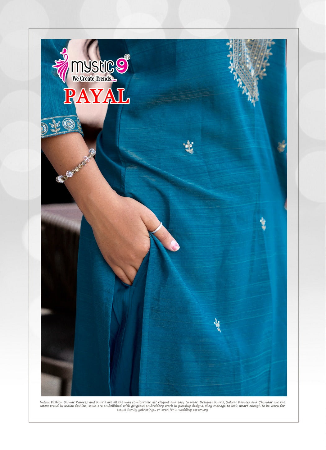 Payal Vol 1 Mystic 9 Vertican Readymade Pant Style Suits Wholesale Price