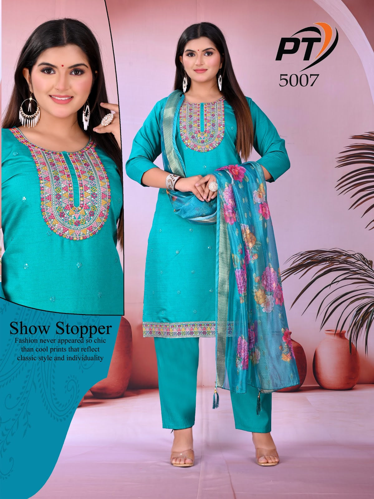 Payal Vol 1 Pt Vertical Readymade Pant Style Suits Manufacturer Ahmedabad