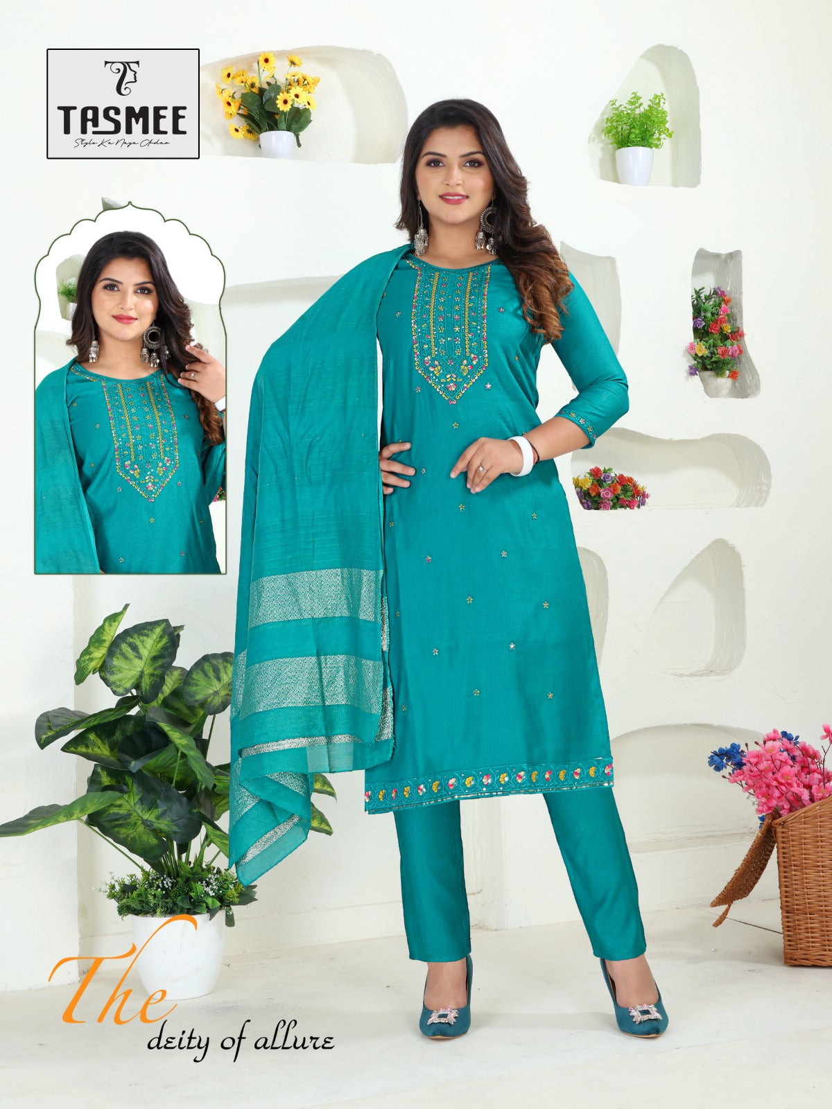 Payal Vol 1 Tasmee Berlin Readymade Pant Style Suits Wholesaler Ahmedabad