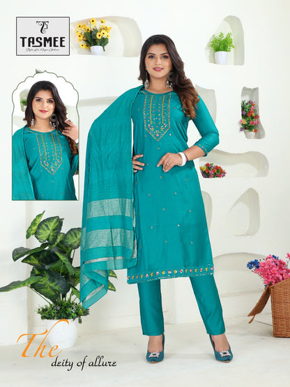 Payal Vol 1 Tasmee Berlin Readymade Pant Style Suits Wholesaler Ahmedabad