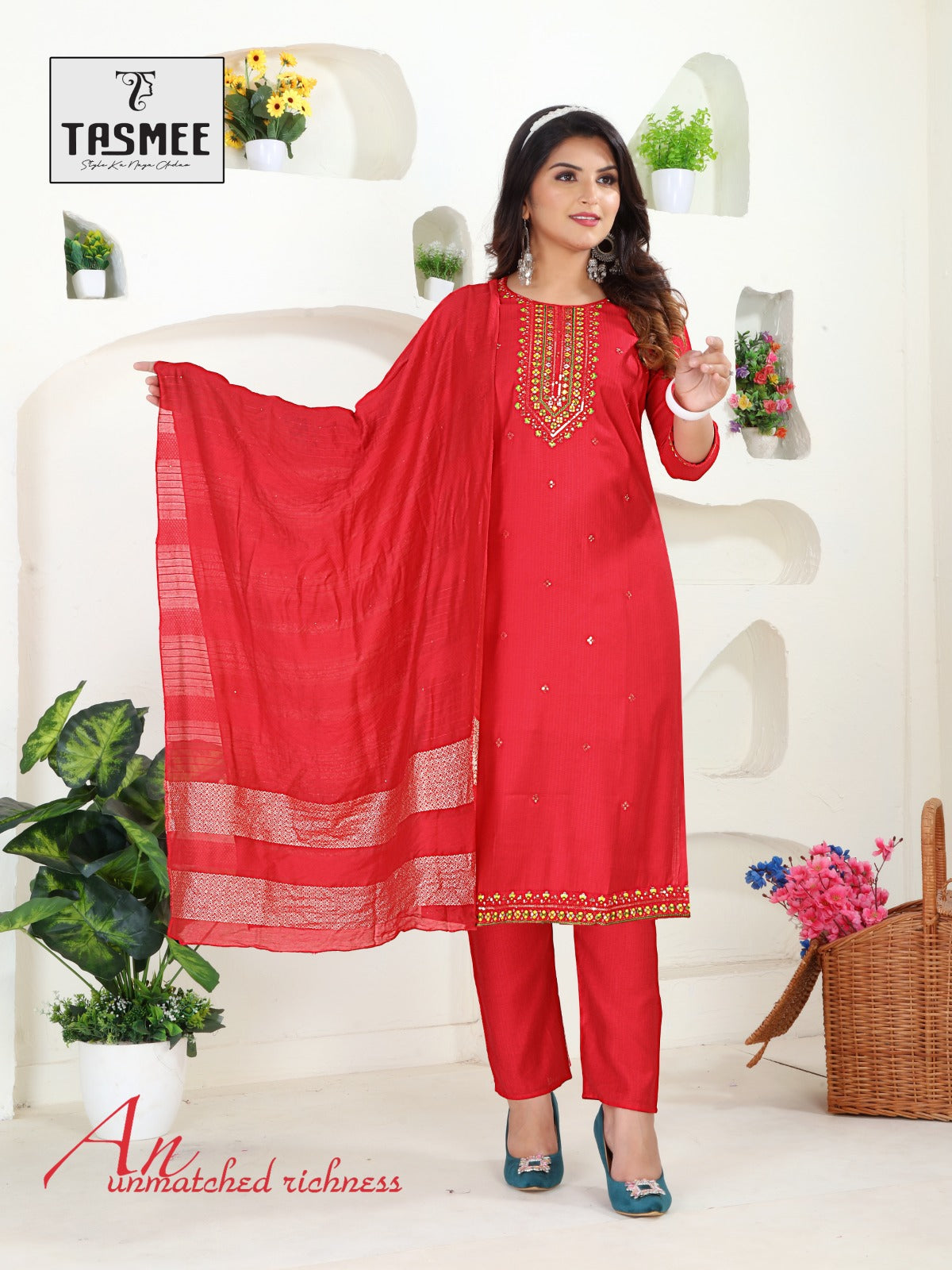 Payal Vol 1 Tasmee Berlin Readymade Pant Style Suits Wholesaler Ahmedabad