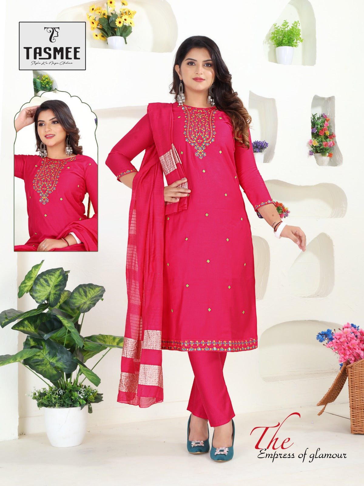 Payal Vol 1 Tasmee Berlin Readymade Pant Style Suits Wholesaler Ahmedabad