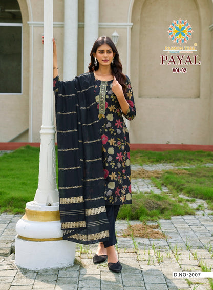 Payal Vol 2 Passion Tree Vetican Readymade Pant Style Suits Wholesaler