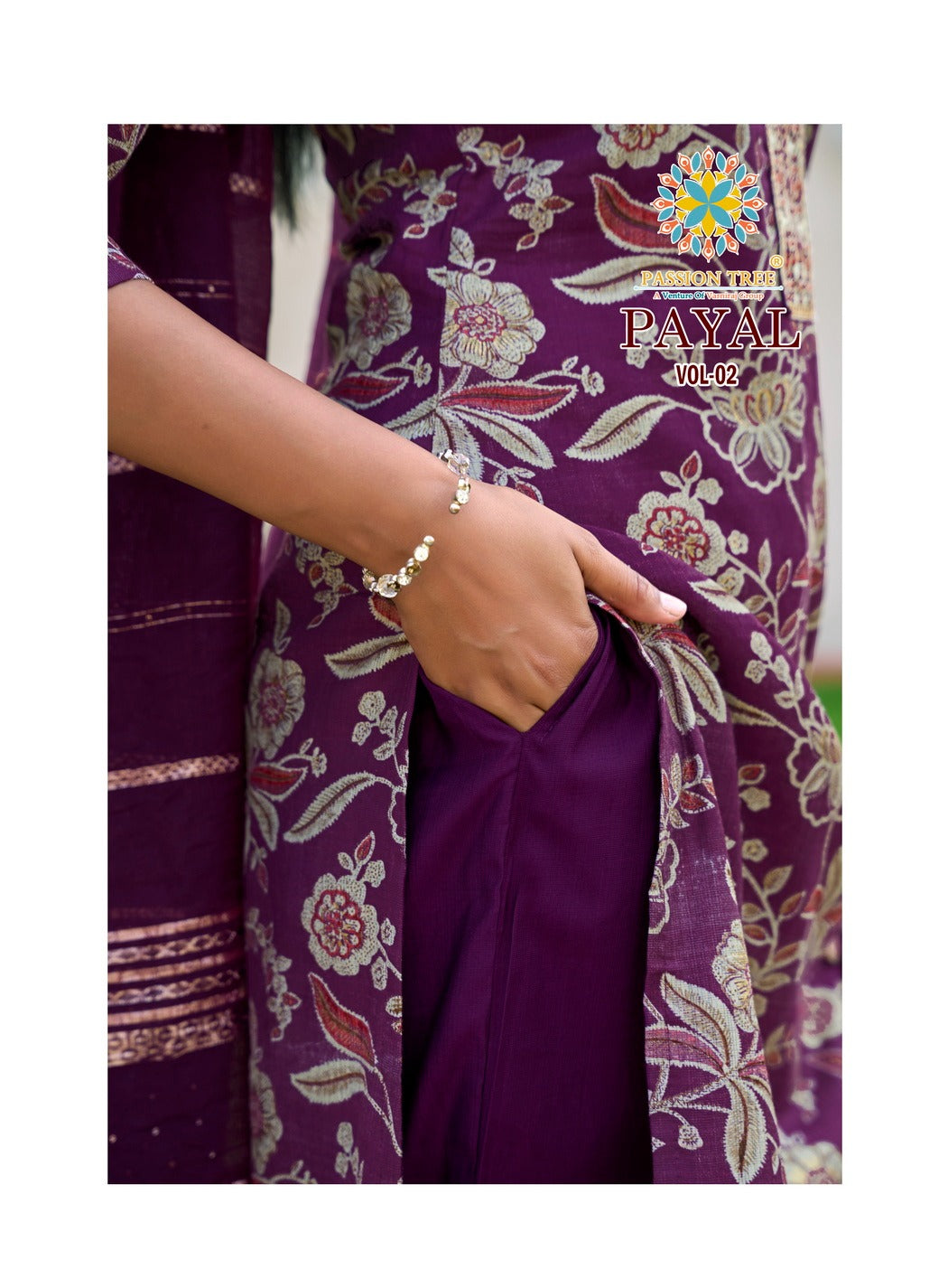 Payal Vol 2 Passion Tree Vetican Readymade Pant Style Suits Wholesaler