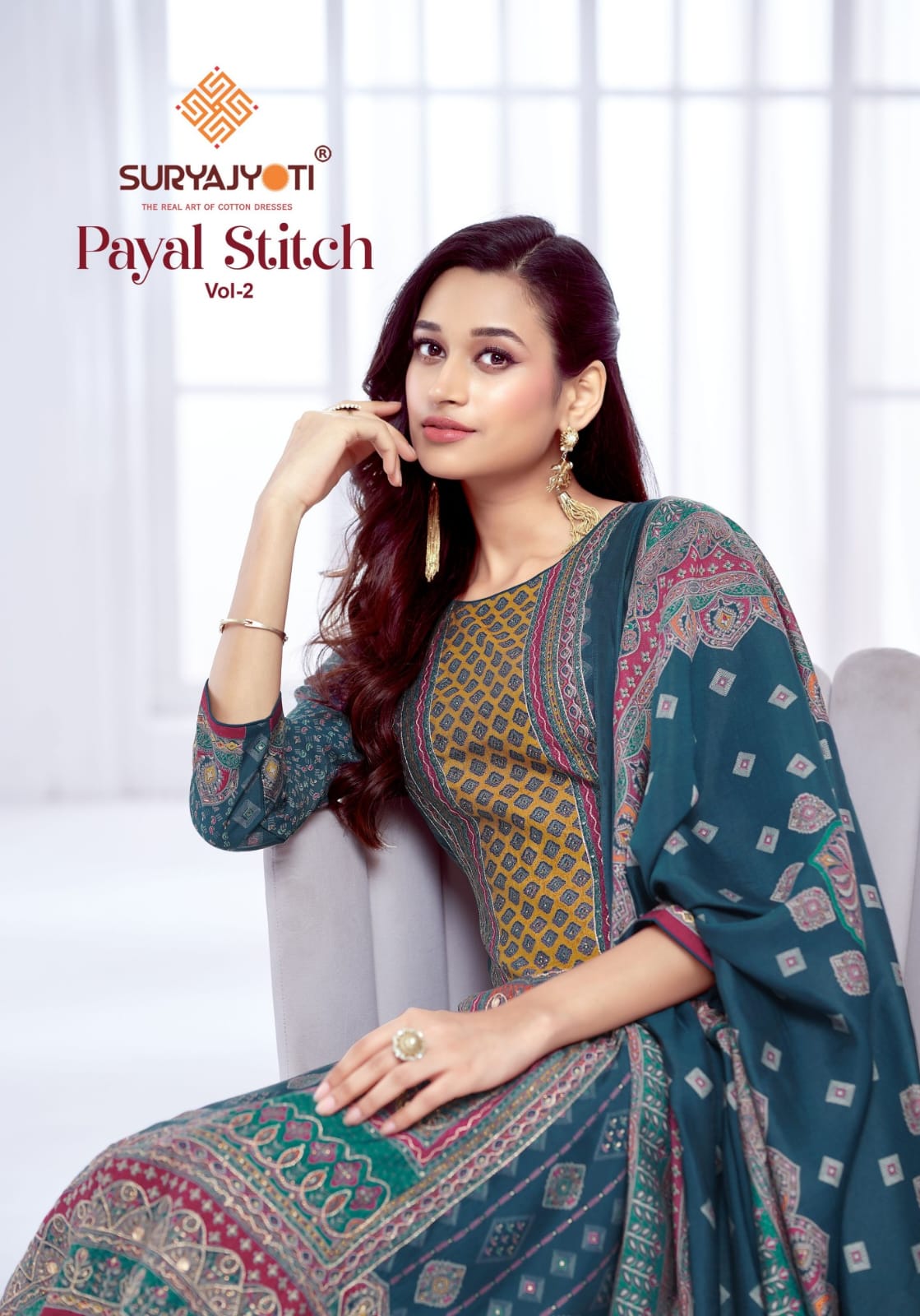 Payal Vol 2 Suryajyoti Modal Readymade Pant Style Suits Supplier Ahmedabad