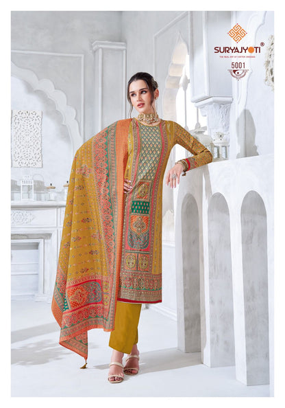 Payal Vol 5 Suryajyoti Modal Pant Style Suits Wholesale Rate