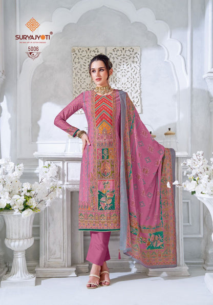 Payal Vol 5 Suryajyoti Modal Pant Style Suits Wholesale Rate