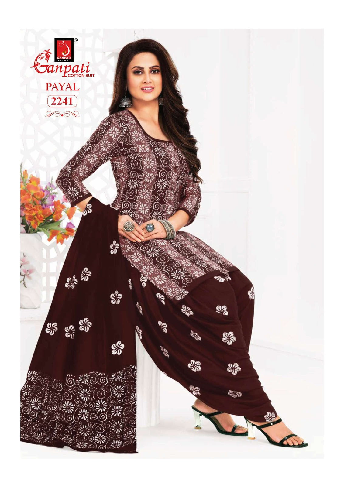 Payal Vol 8 Ganpati Readymade Cotton Patiyala Suits Wholesale
