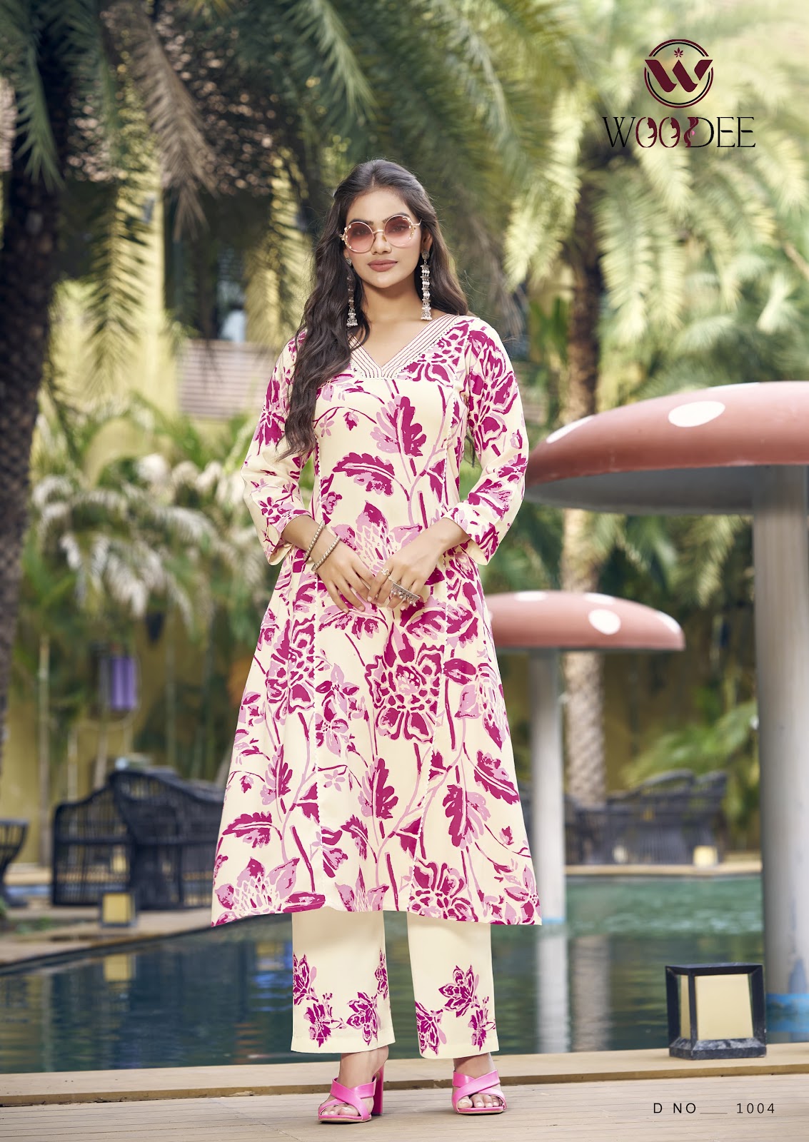 Payal Woodee Reyon Co Ord Set Exporter Ahmedabad