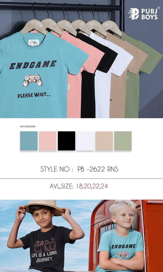 Pb 2622 Pubj Imported Boys Tshirt Wholesaler Ahmedabad