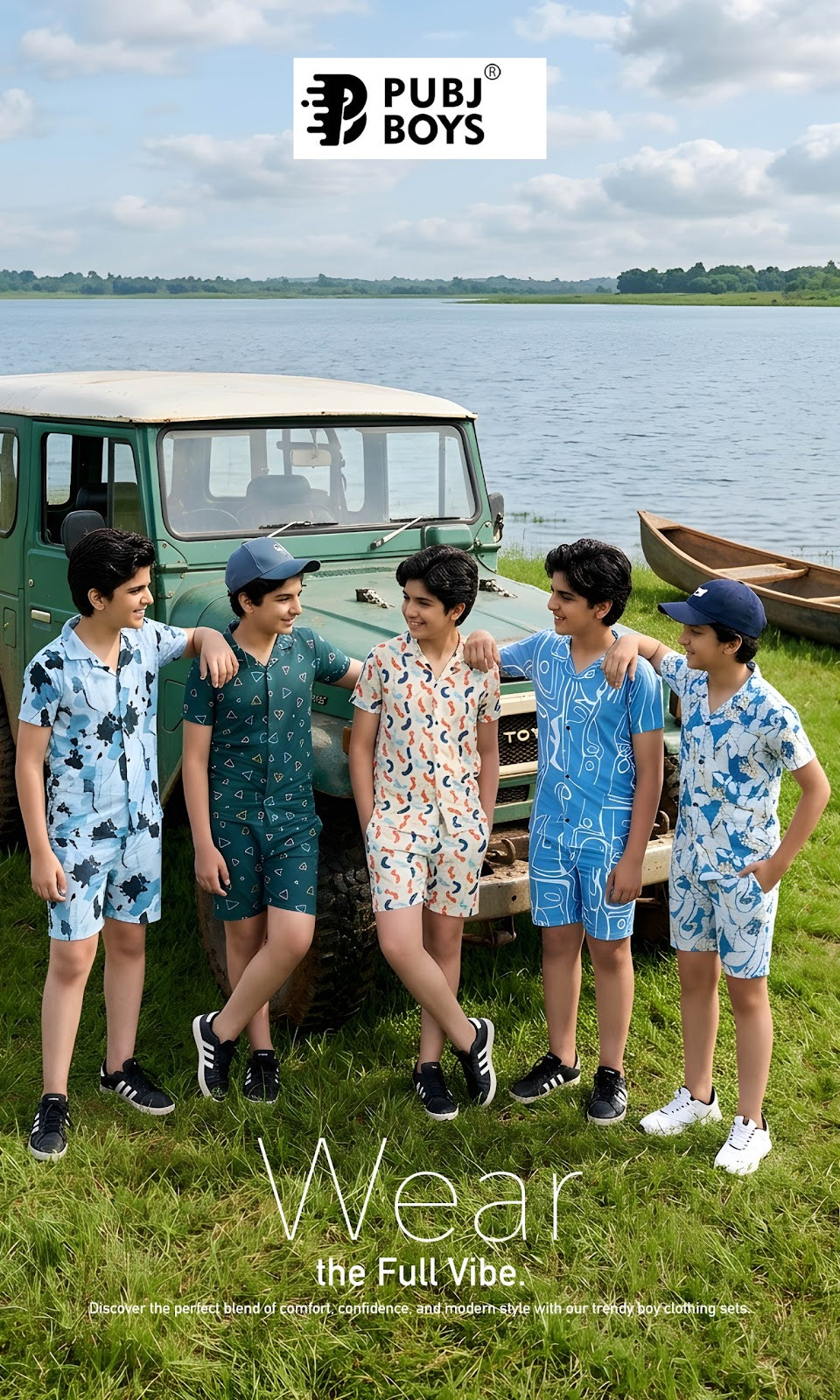 Pb 2906 Pubj Squad Boys Co Ord Set Supplier Ahmedabad