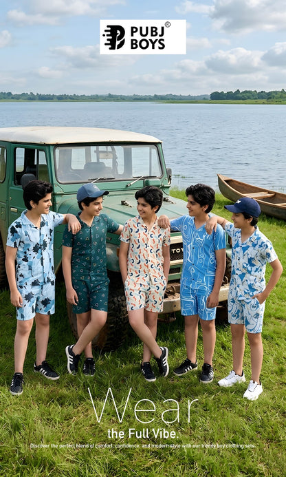 Pb 2906 Pubj Squad Boys Co Ord Set Supplier Ahmedabad