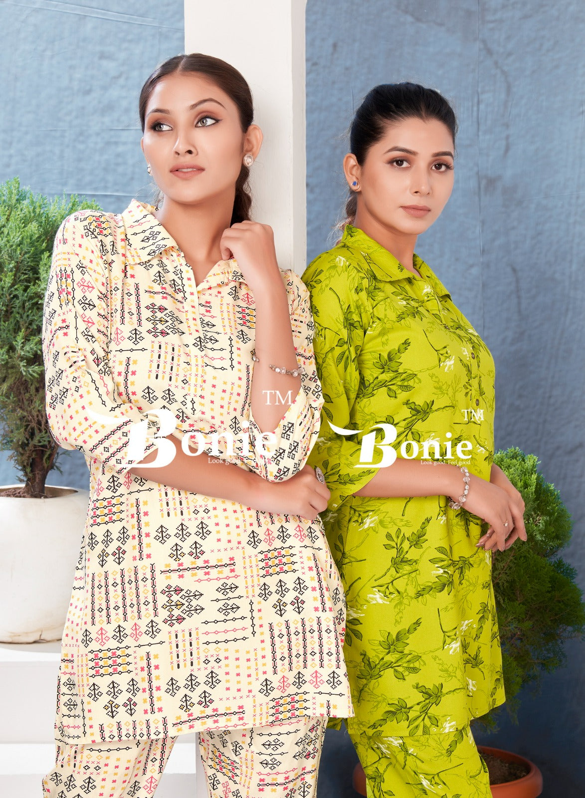 Pearl Bonie Rayon Co Ord Set Exporter Ahmedabad