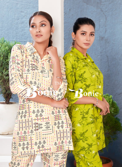 Pearl Bonie Rayon Co Ord Set Exporter Ahmedabad