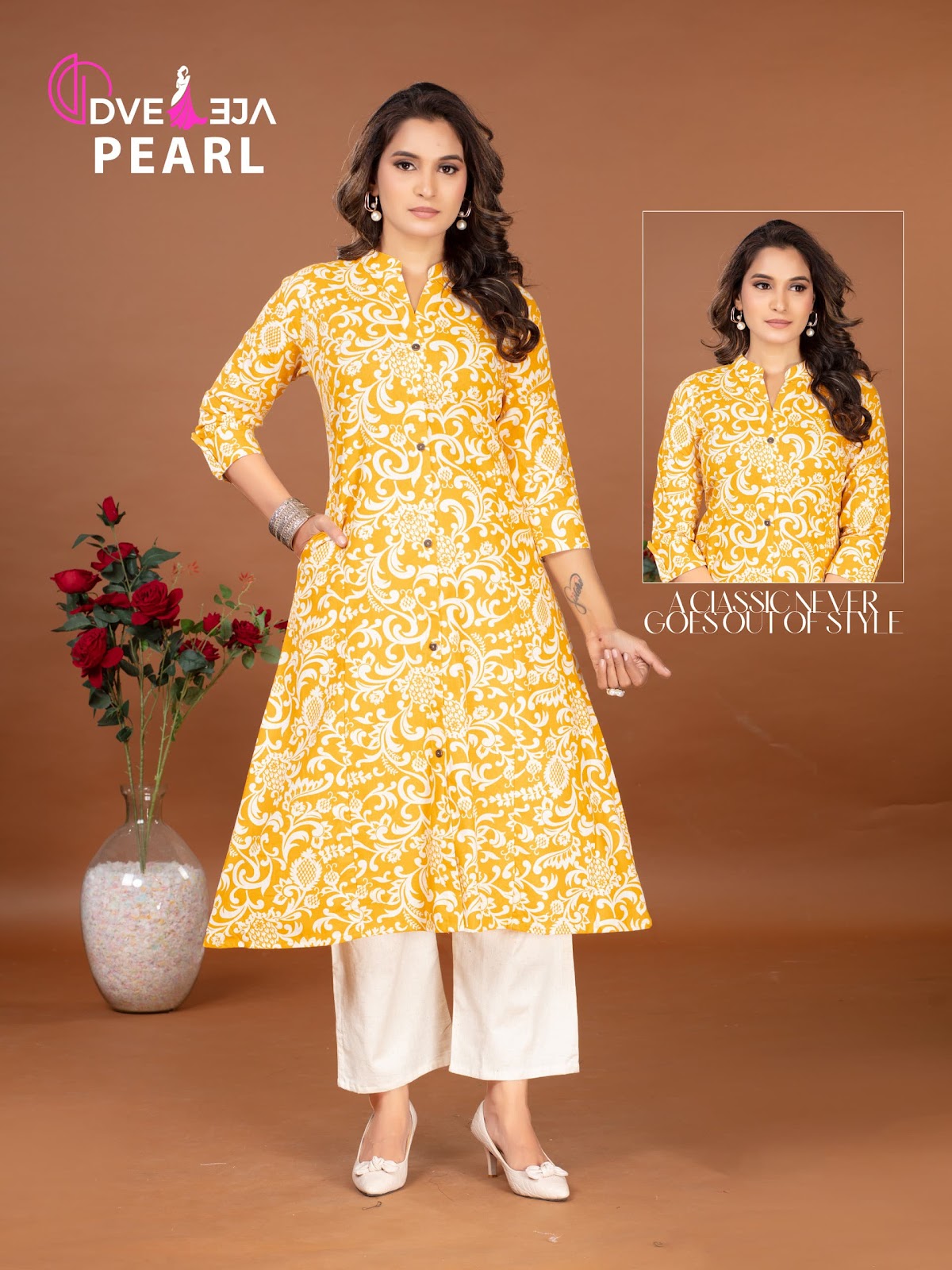 Pearl Series Dveeja Fashion Cotton Co Ord Set Exporter Ahmedabad